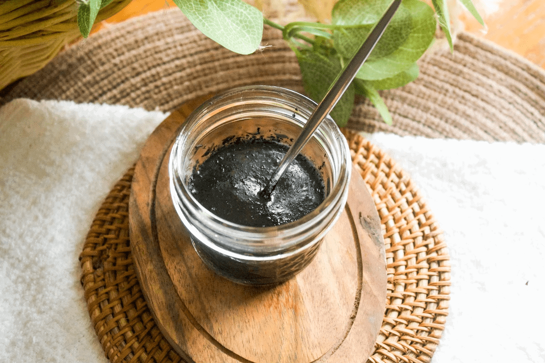 DIY Blackhead Removal Face Mask Charcoal1