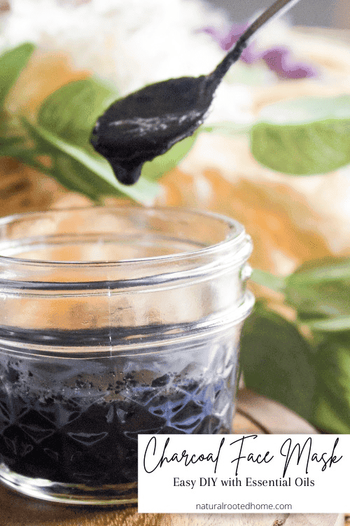 DIY Blackhead Removal Face Mask Charcoal Face Mask DIY with Essential Oils