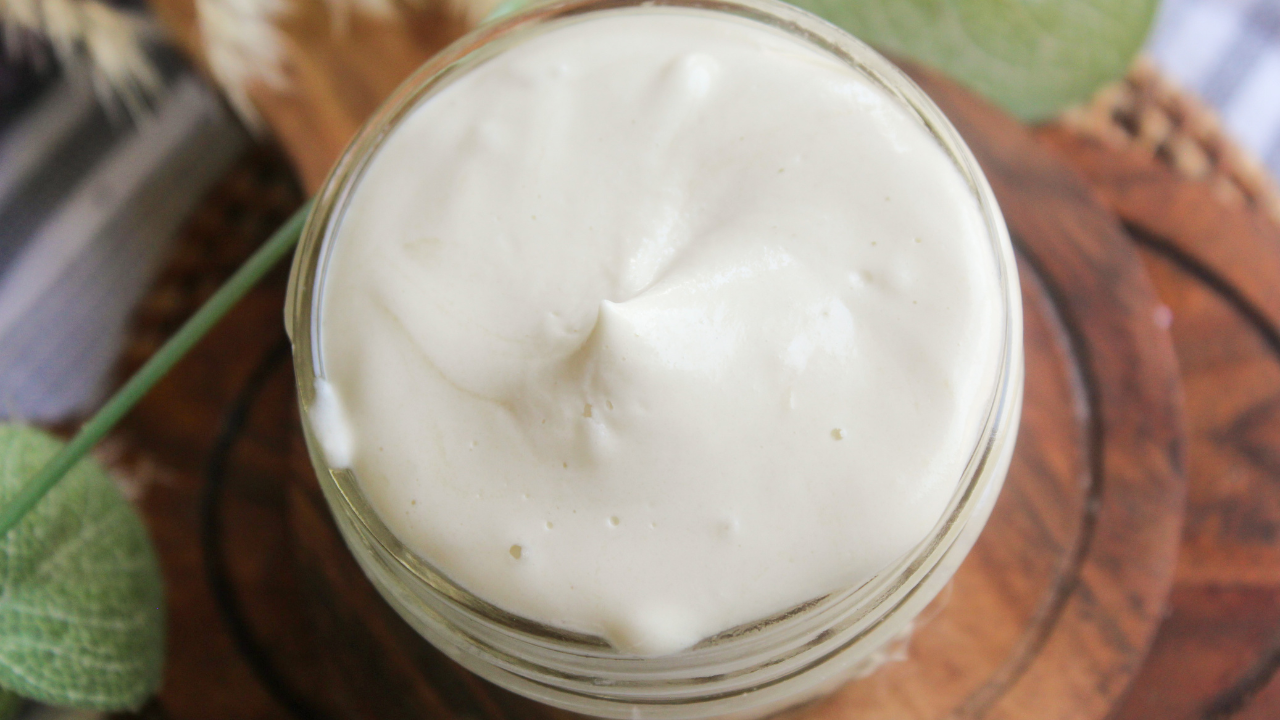 Easy Homemade Shaving Cream Recipe