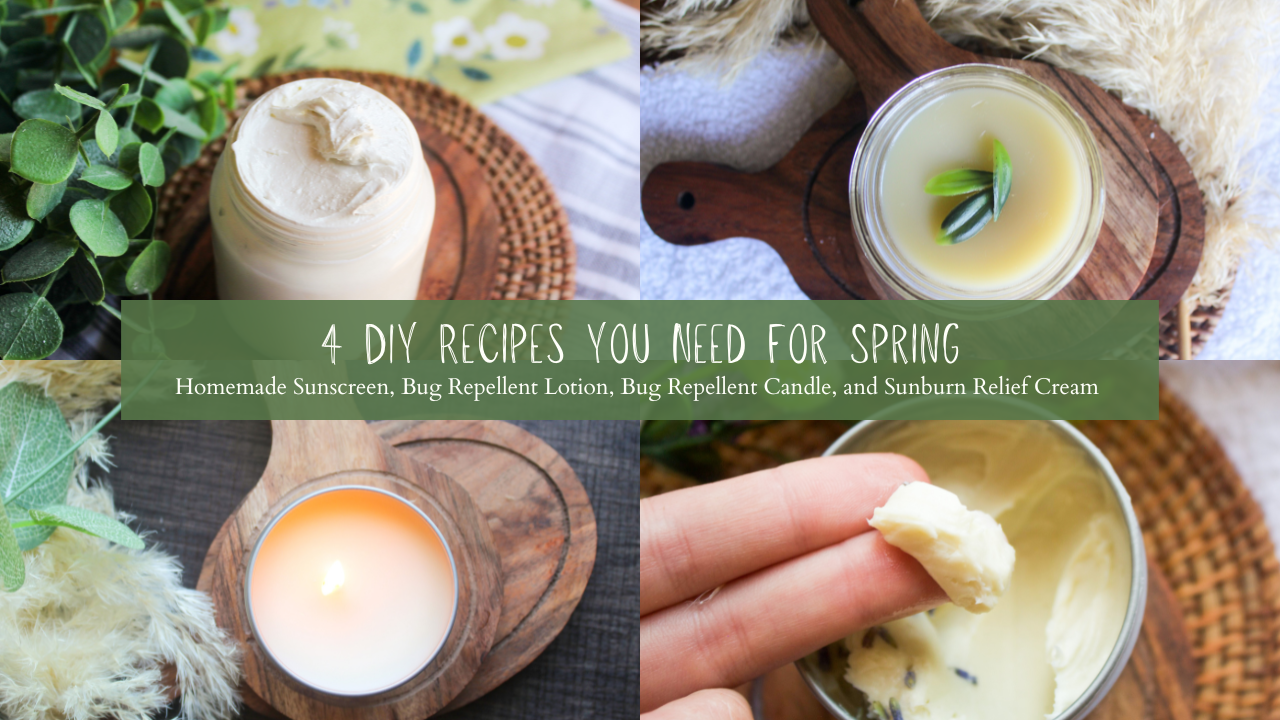 4 Must-Have DIY Skincare Recipes for Spring