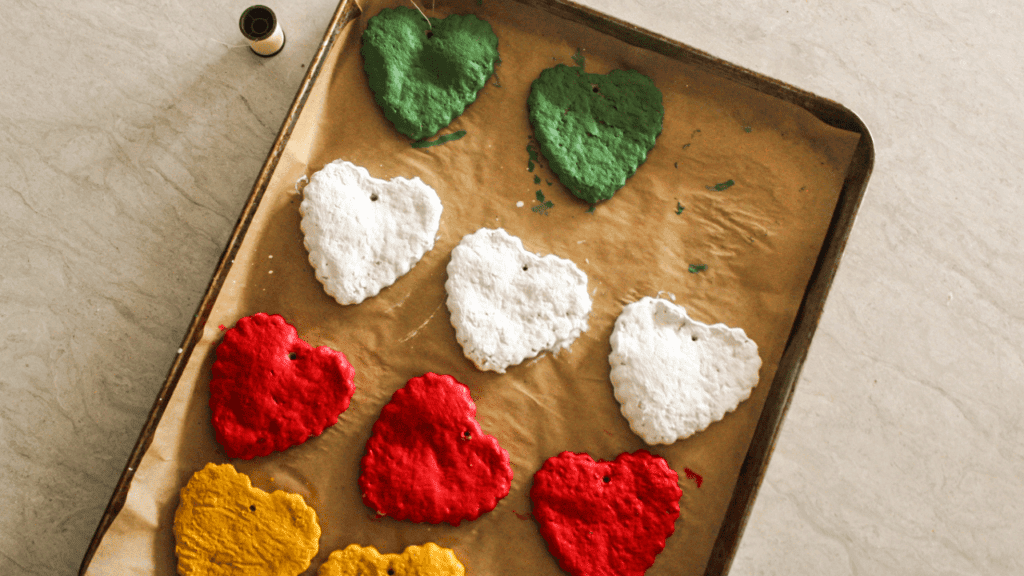 salt dough ornaments
