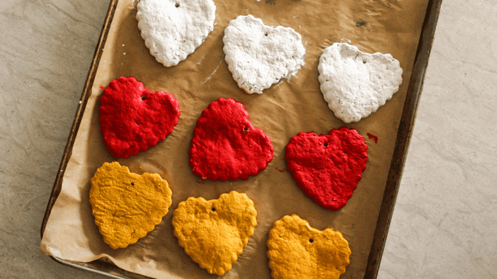 salt dough ornaments