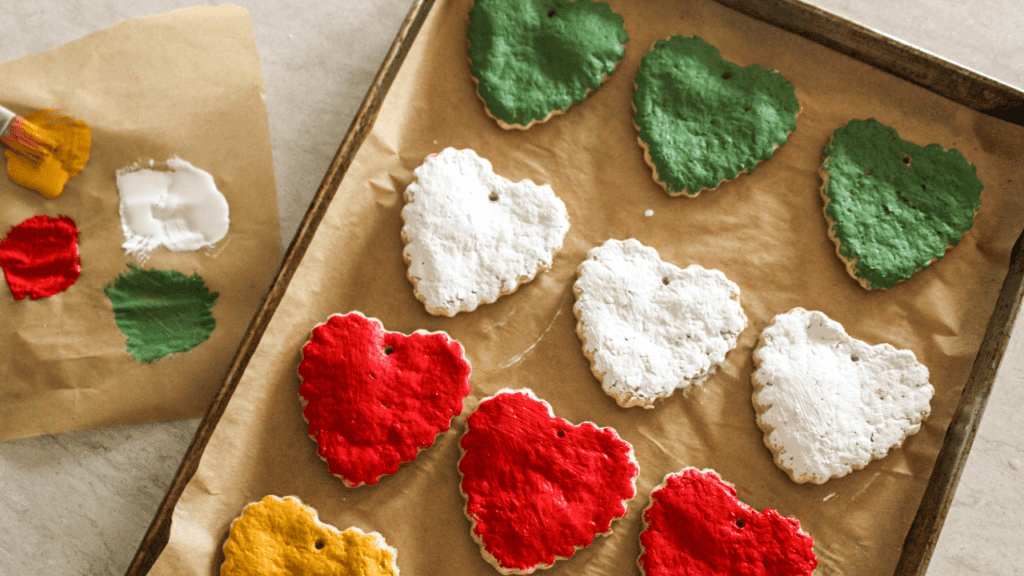 salt dough ornaments