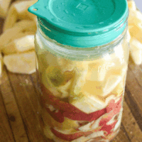 how to make apple scrap vinegar