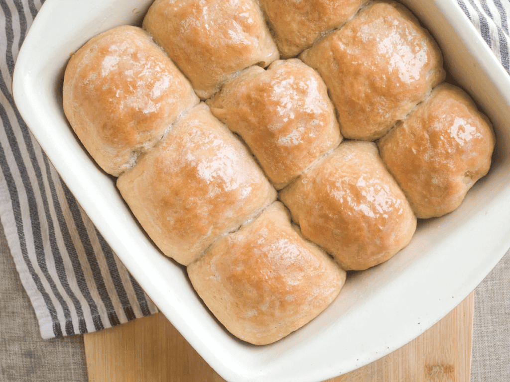 Same-Day Sourdough Dinner Rolls