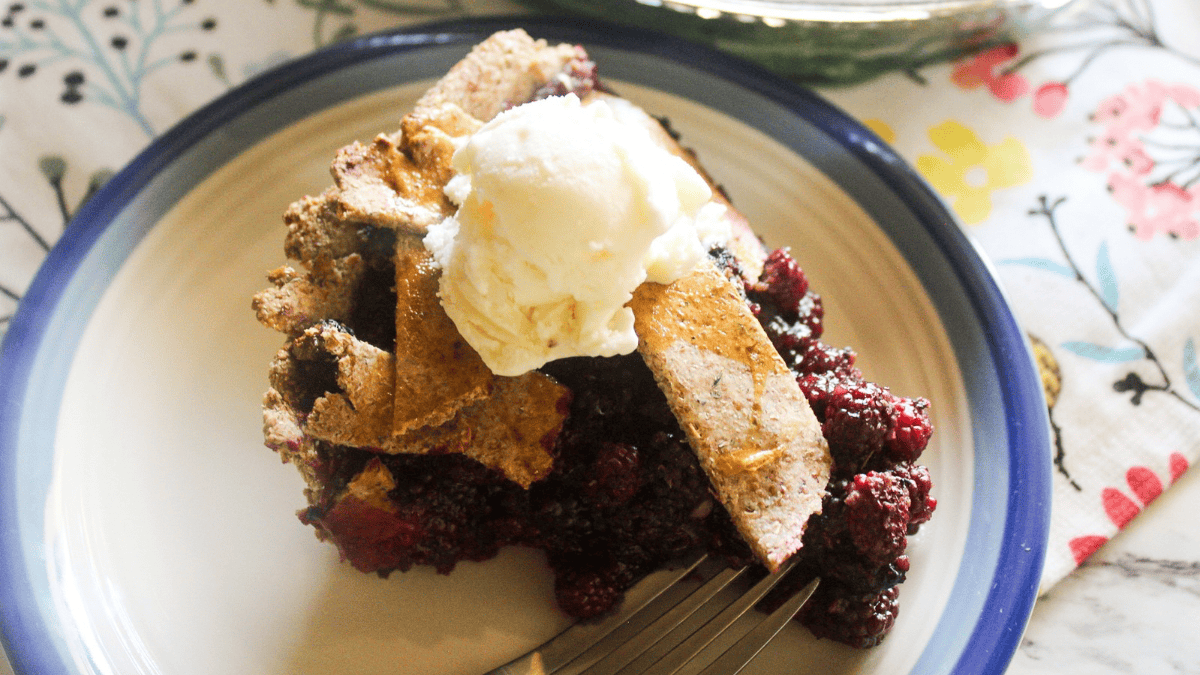 Wild Blackberry Pie Recipe