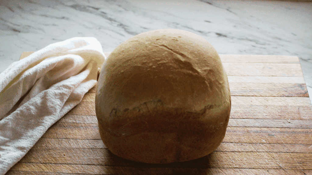 Homemade White Bread in a Bread Machine Bread Machine Loaf