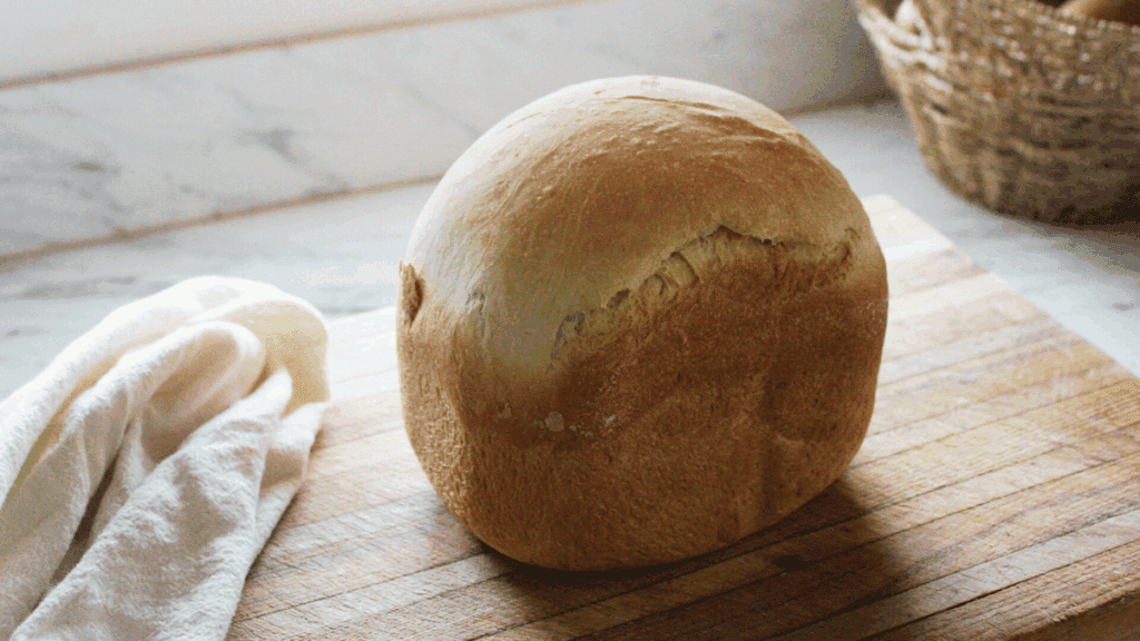 Homemade White Bread in a Bread Machine Made With a Non-Toxic Bread Machine