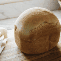 Homemade White Bread in a Bread Machine Made With a Non-Toxic Bread Machine